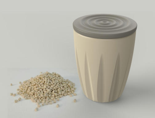 Eco Friendly Bamboo Plastic Material